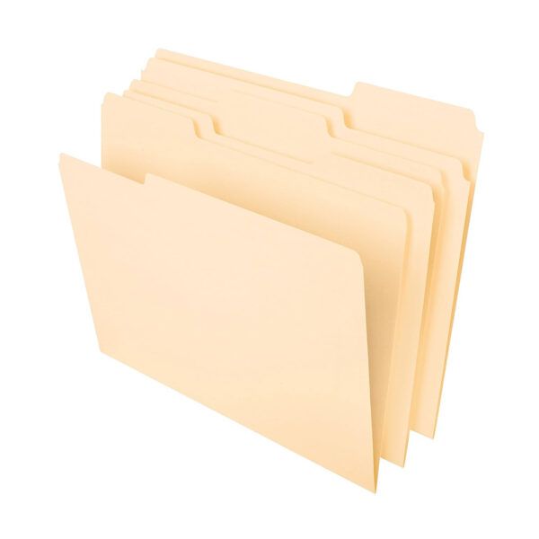 Pendaflex File Folders, Letter Size, 8-1/2" x 11", Classic Manila